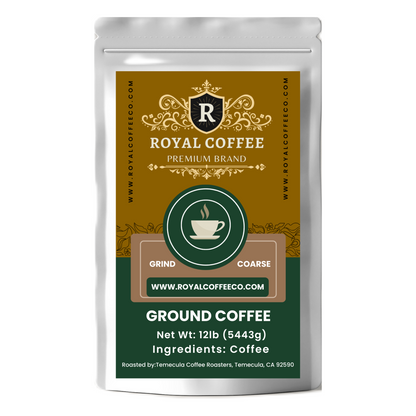 Royal African Espresso Freshly Roasted Coffee, (African Espresso) (Coarse)