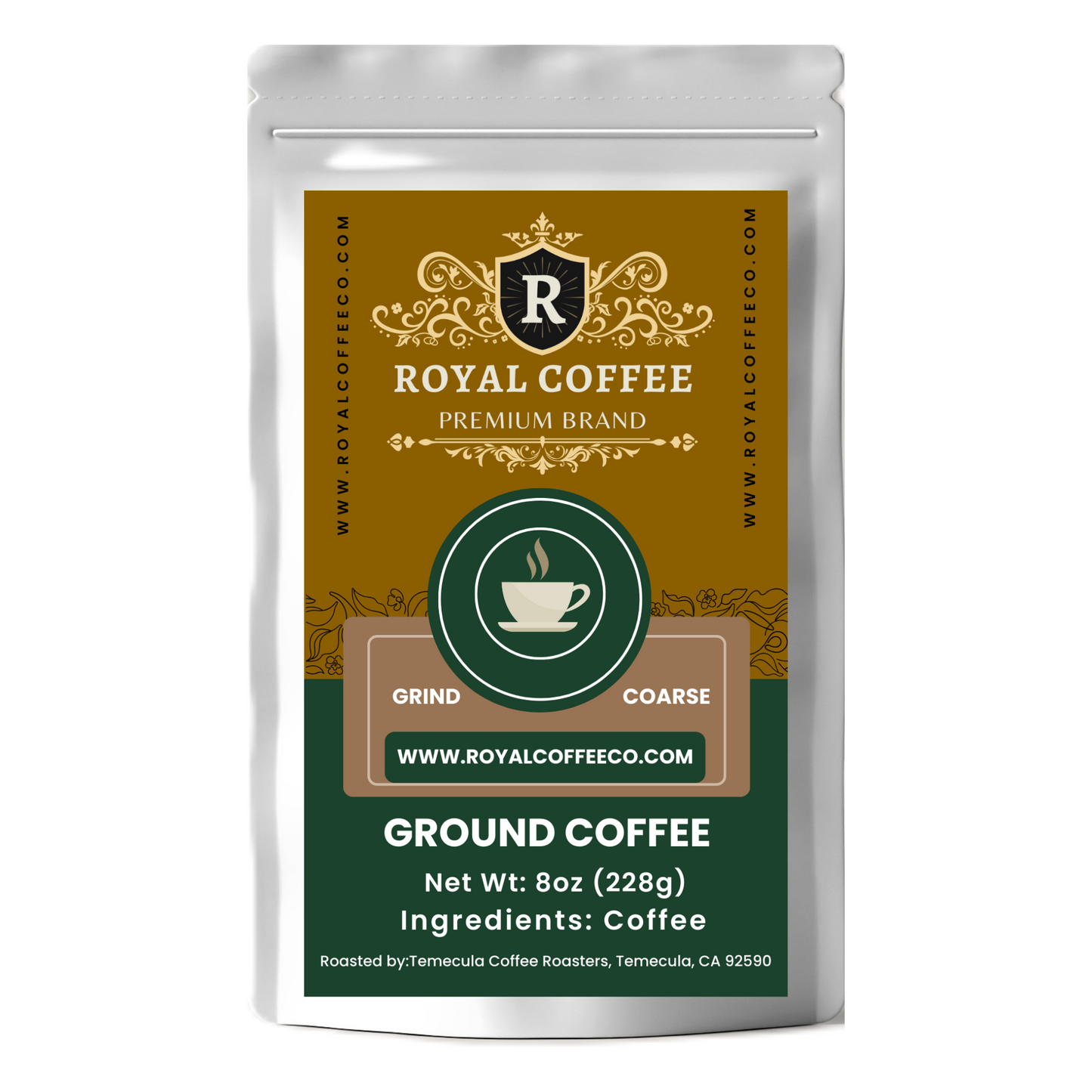 Royal Nicaragua Freshly Roasted Single Origin Coffee, (Nicaragua) (Coarse)