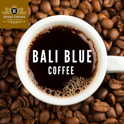 Royal Bali Blue Single Origin Freshly Roasted Coffee, (Bali Blue) (Coarse)