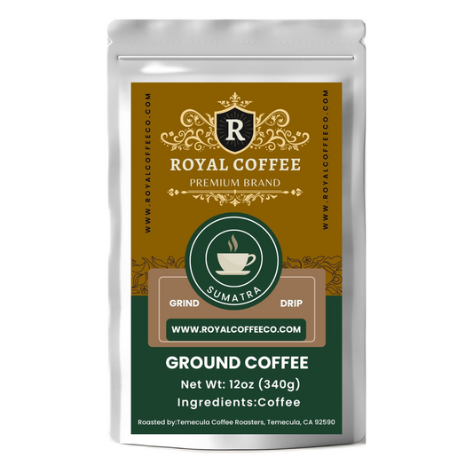 Royal Sumatra Freshly Roasted Single Origin Coffee, (Sumatra) (Drip)