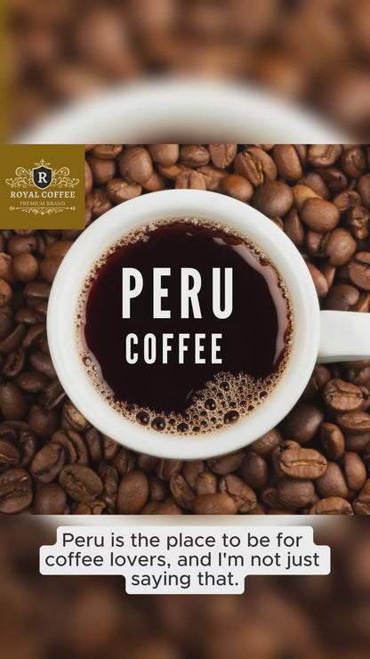 Royal Peru Freshly Roasted Single Origin Coffee, (Peru) (Coarse)