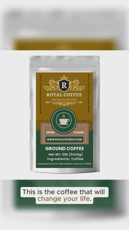 Royal Christmas Blend Freshly Roasted Coffee, (Christmas Blend) (Drip)