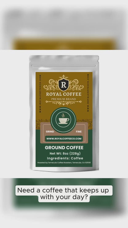 Royal Max Caf Blend Freshly Roasted Coffee, (Max Caf Blend) (Coarse)